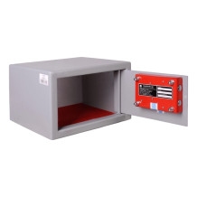 #17 MINISAFE L17 KEY – Szürke széf kulcsos zárral, 260/170/230 mm